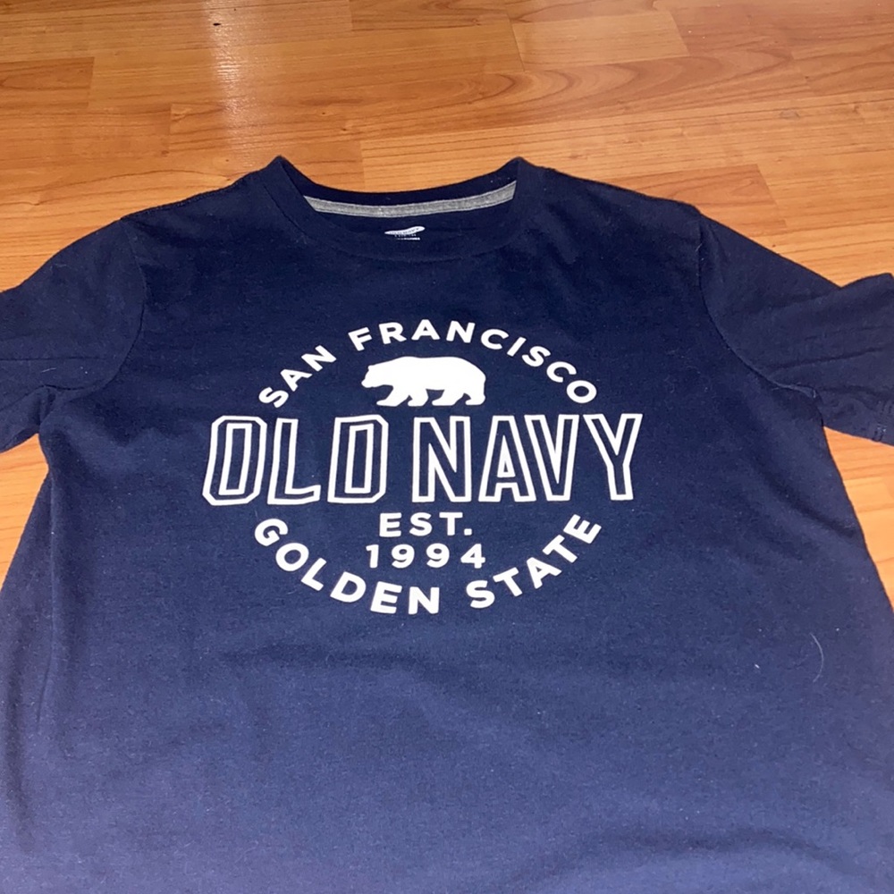Boys blue old navy top